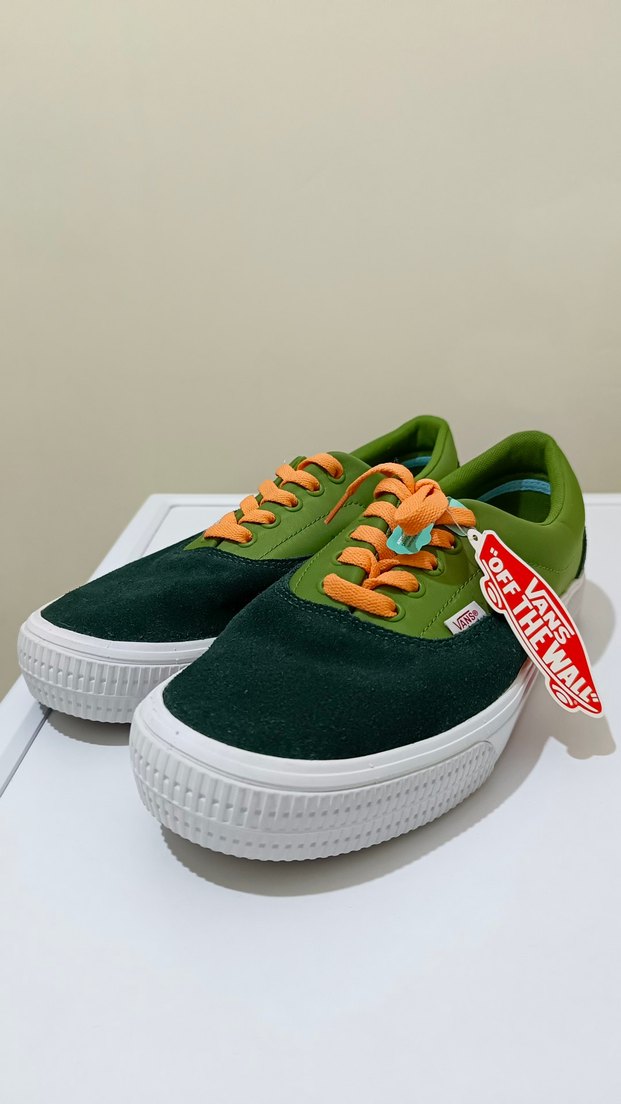 Vans Orijinal Yeşil Günlük Spor Ayakkabı - Görsel 5