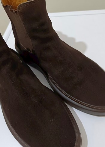 Lufian Kahverengi Süet Erkek Bot - Görsel 3