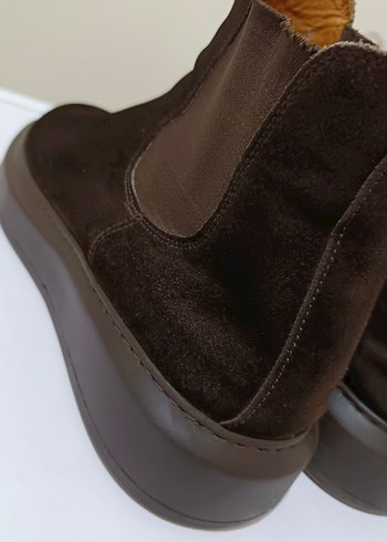 Lufian Kahverengi Süet Erkek Bot - Görsel 6