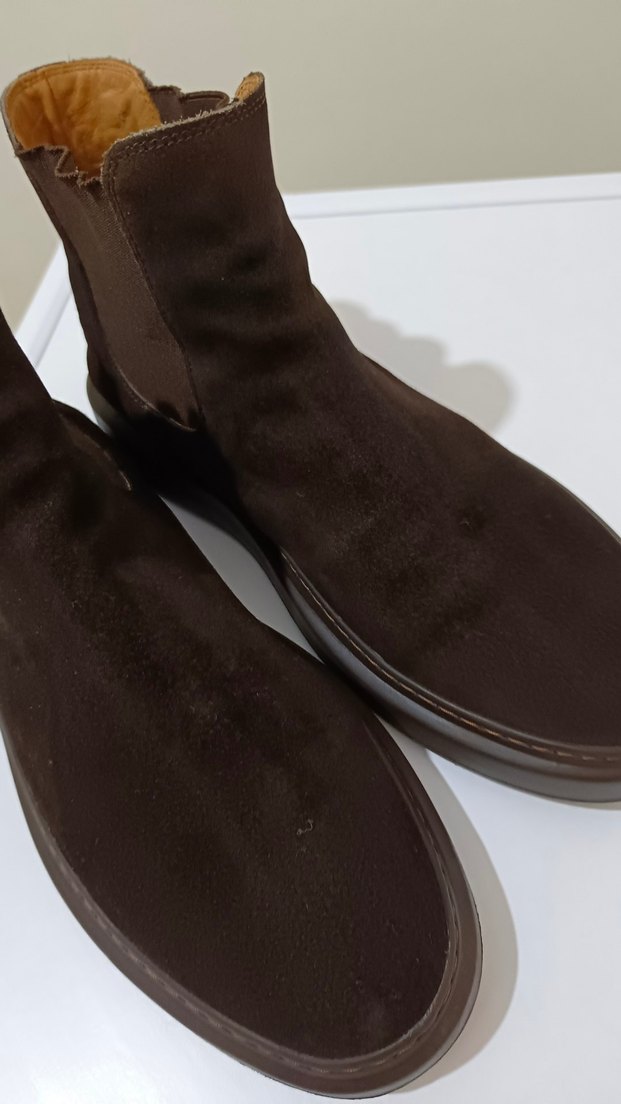 Lufian Kahverengi Süet Erkek Bot - Görsel 3