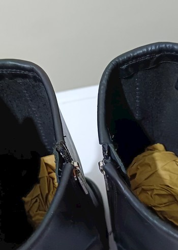 Harley Davidson Siyah Deri Tokalı Biker Bot - Görsel 4