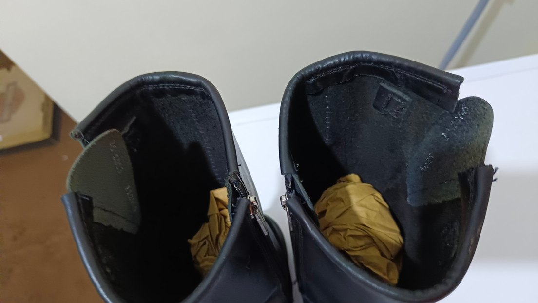 Harley Davidson Siyah Deri Tokalı Biker Bot - Görsel 4