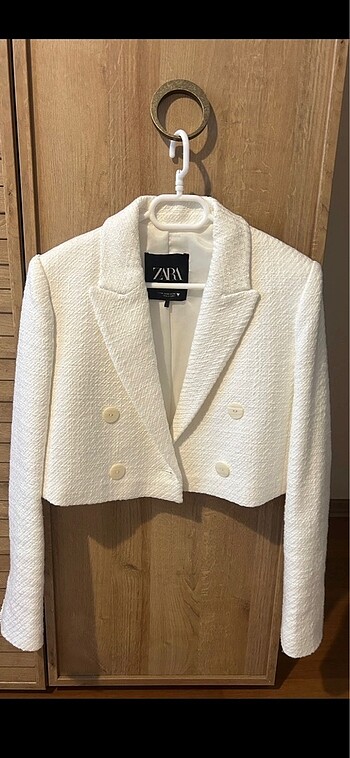Zara beyaz blazer