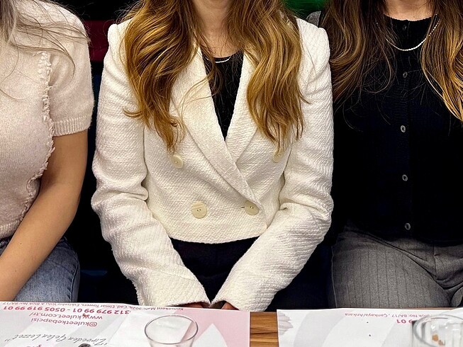 Zara Zara beyaz blazer