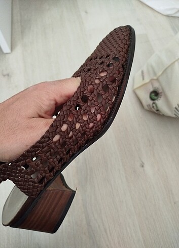 Zara Kadın sandalet ayakkabı