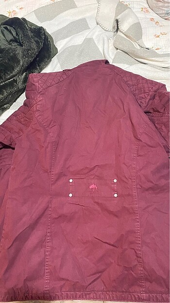 Bordo kışlık mont
