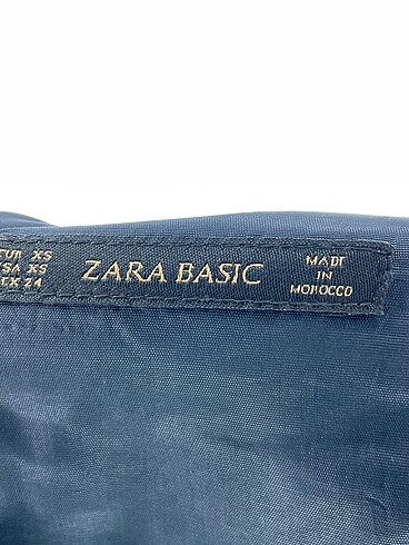 xs Beden mavi Renk Zara Kısa Elbise %70 İndirimli.