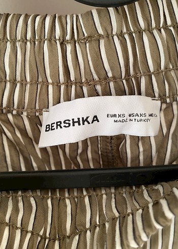 Bershka çizgili pantolon - Görsel 4