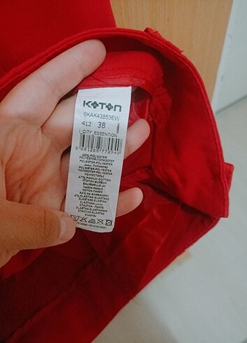 Koton kumaş pantolon  - Görsel 4