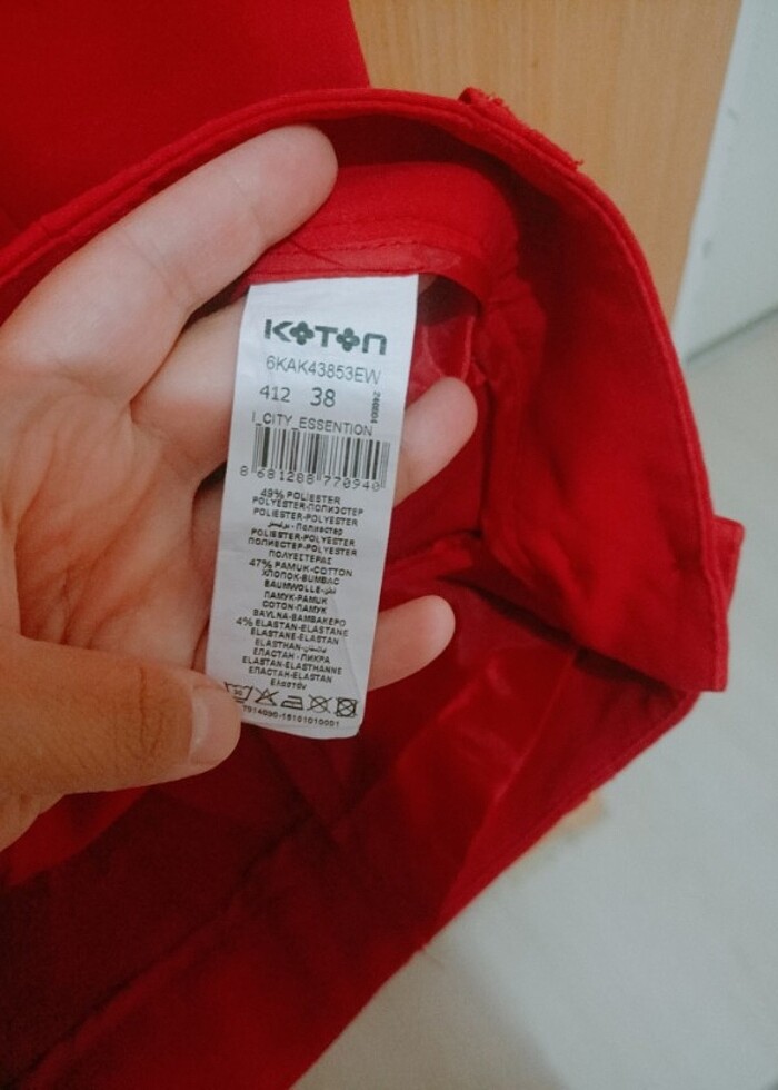 Koton kumaş pantolon  - Görsel 4