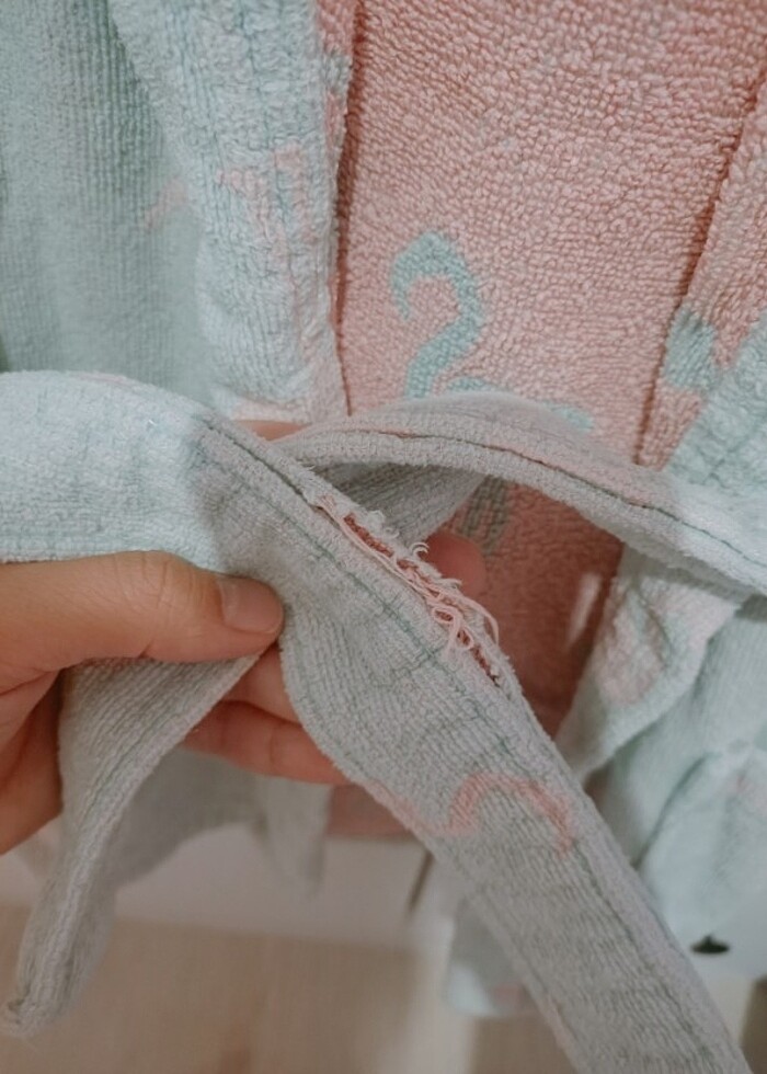 OZDİLEK BORNOZ flamingo  - Görsel 3