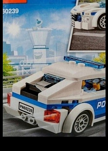 Diğer LEGO City Beyaz Polis Arabası 60239