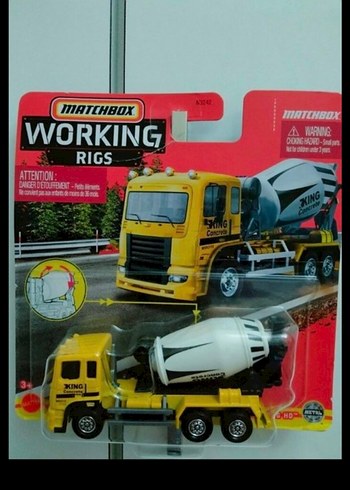  Beden Renk Matchbox Beton Mikseri Kamyonu