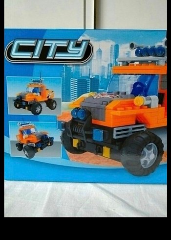 Diğer Ausini off-road jeep 254 parça lego
