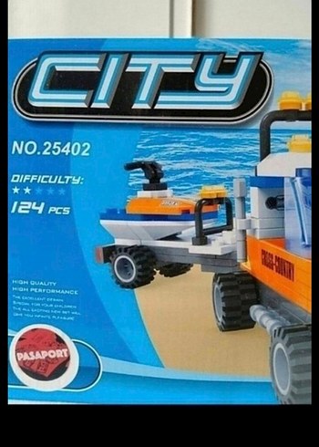 Beden Ausini traktör ve jet ski lego