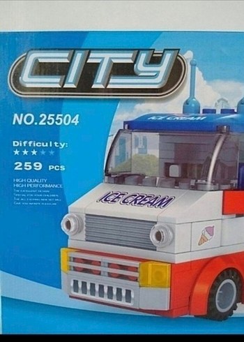 Beden Ausini dondurma arabası lego