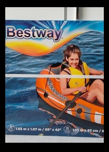 Bestway kürekli Şişme Kano