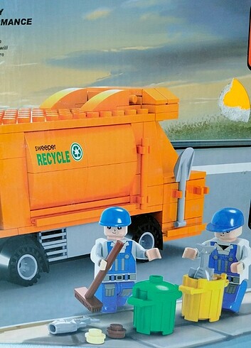  Beden Ausini city lego cop kamyonu 