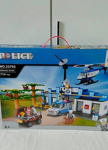 Orman polis seti 714 parca lego.