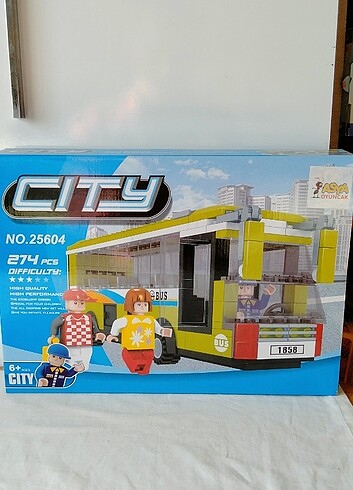 Sehir ici otobüsü 274 parca lego