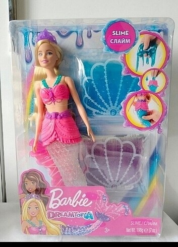 Barbie deniz kizi slime 