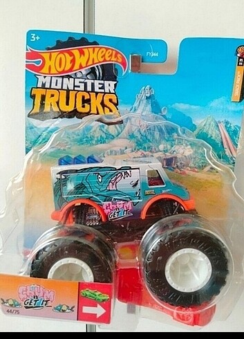Hot wheels Monster truck chum get it 