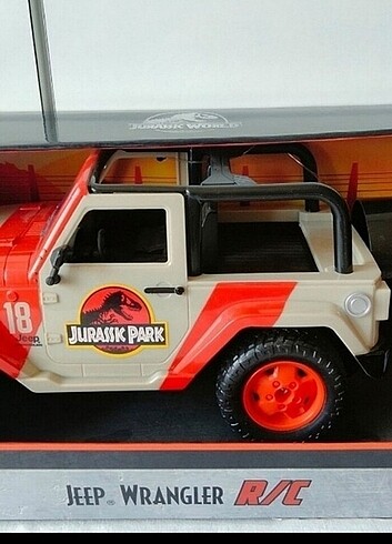  Beden Renk Jurassic world Jeep wrangler uzaktan kumandalı araba 