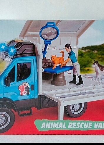  Beden Renk Dickie toys hayvan kurtarma araci iveco