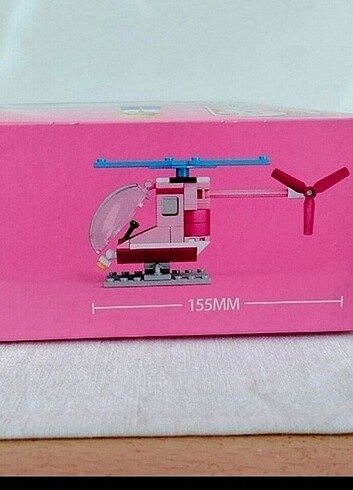  Beden Renk Sluban girl dream helikopter 79 parca lego