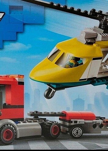 Beden Lego city kurtarma helikopteri tahliyesi