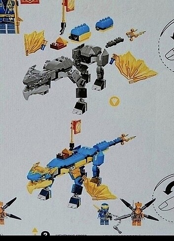 Beden Renk Lego ninjago 71760