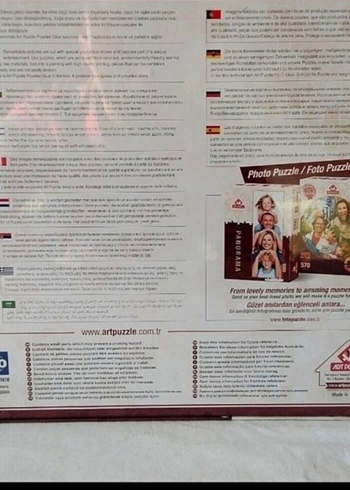 Art puzzle hüzün  - Görsel 4