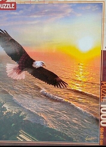 Gündoğumu da yüksek uçuş puzzle - Görsel 2