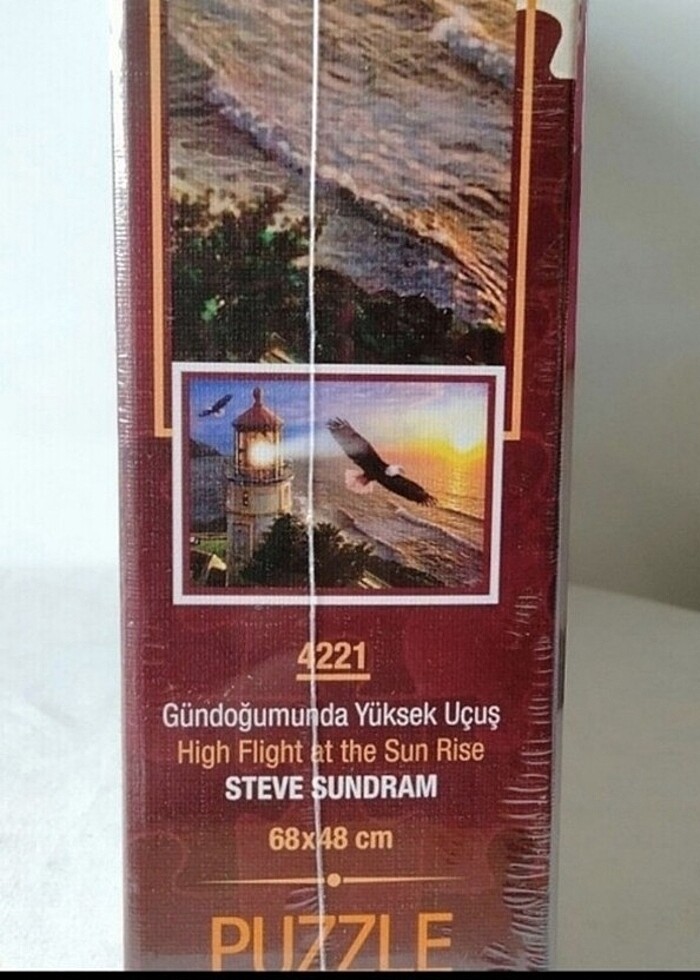 Gündoğumu da yüksek uçuş puzzle  - Görsel 3