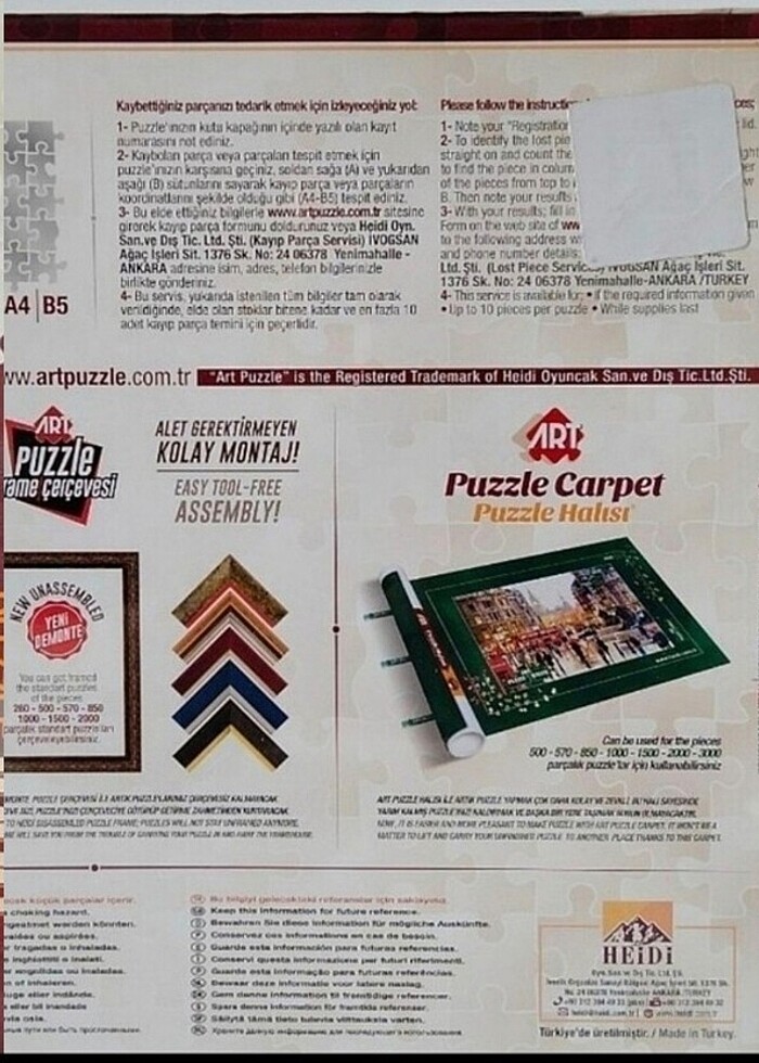 Gündoğumu da yüksek uçuş puzzle  - Görsel 4