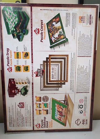 Art puzzle renklerin portresi  - Görsel 3