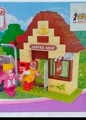  Beden Fairyland kahve dükkanı lego