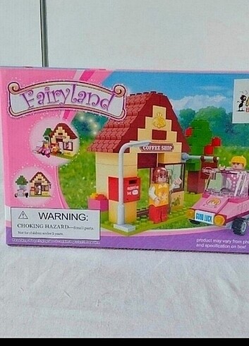  Beden Renk Fairyland kahve dükkanı lego