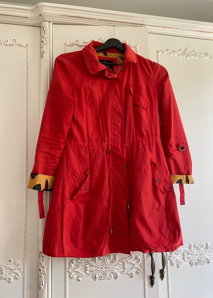 Mavi marka trençkot - Görsel 4