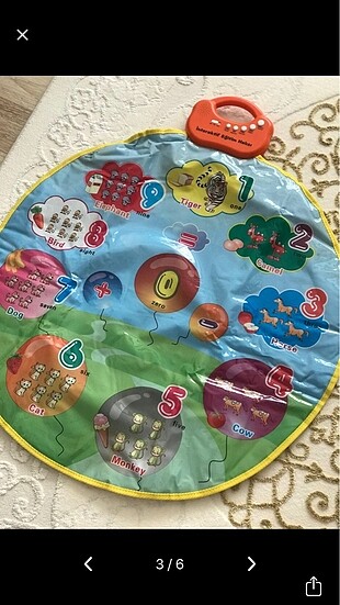 İngilizce eğitici halı