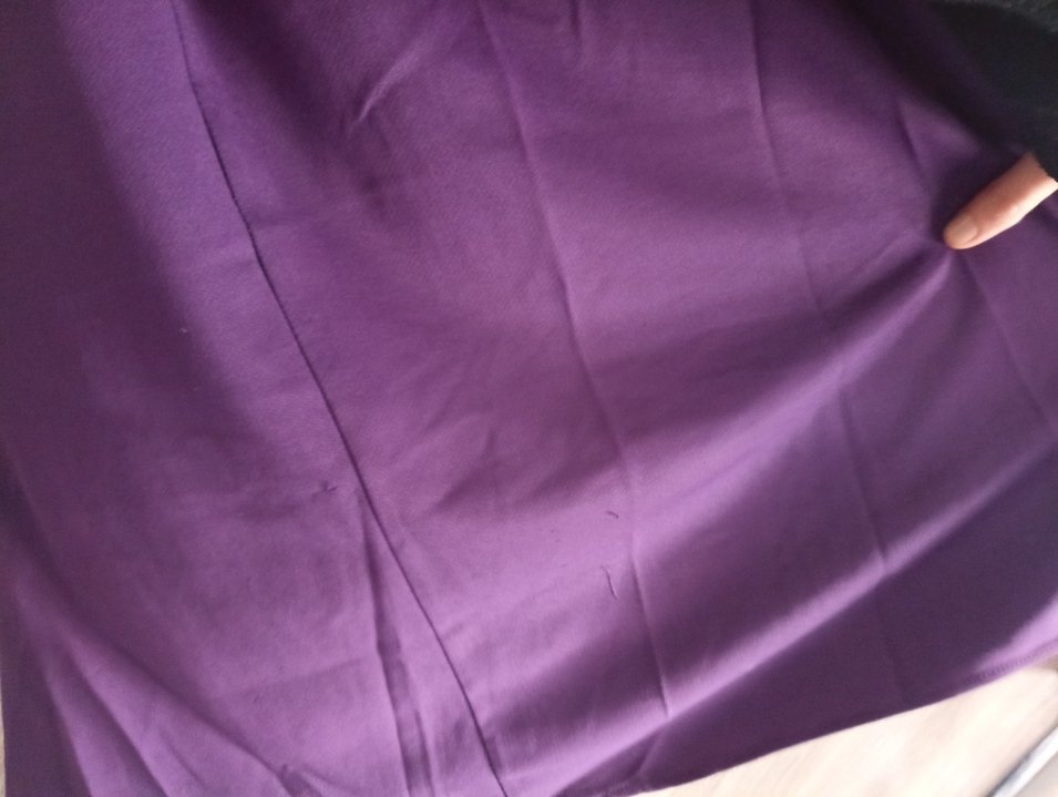 Mor Uzun Kollu Salaş Elbise - Görsel 3