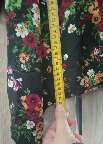 Çiçek Desenli Bohem Uzun Kollu Tunik - Görsel 5