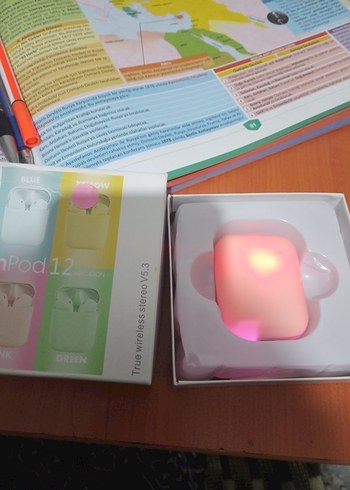 Pastel Renkli inPod12 Kablosuz Kulaklık - Görsel 3