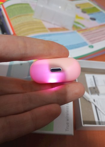 Pastel Renkli inPod12 Kablosuz Kulaklık - Görsel 4