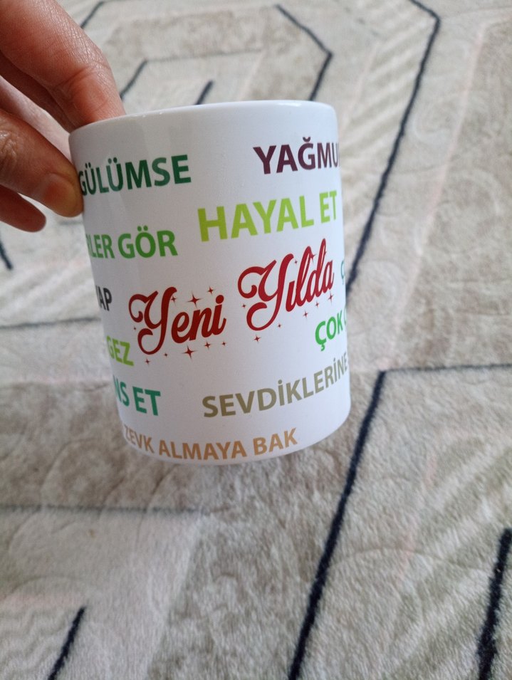 Motivasyon Yazılı Yeşil Kupa - Görsel 4