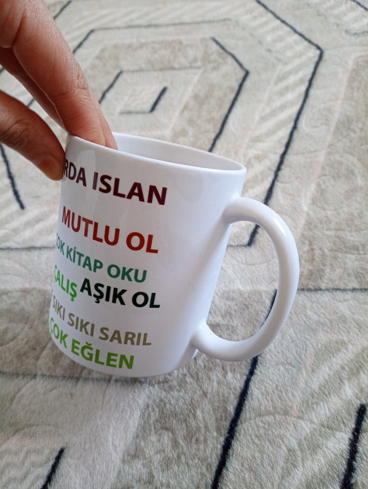 Motivasyon Yazılı Yeşil Kupa - Görsel 2