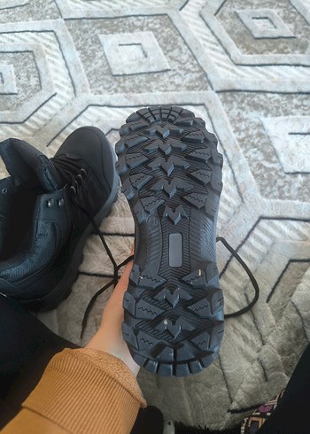 Siyah Gri Bağcıklı Erkek Outdoor Bot - Görsel 8