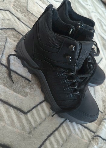 Siyah Gri Bağcıklı Erkek Outdoor Bot - Görsel 6