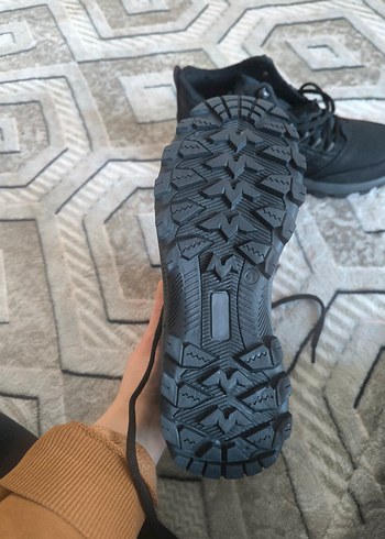 Siyah Gri Bağcıklı Erkek Outdoor Bot - Görsel 7