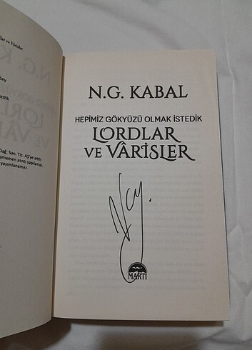  Lordlar ve Varisler 